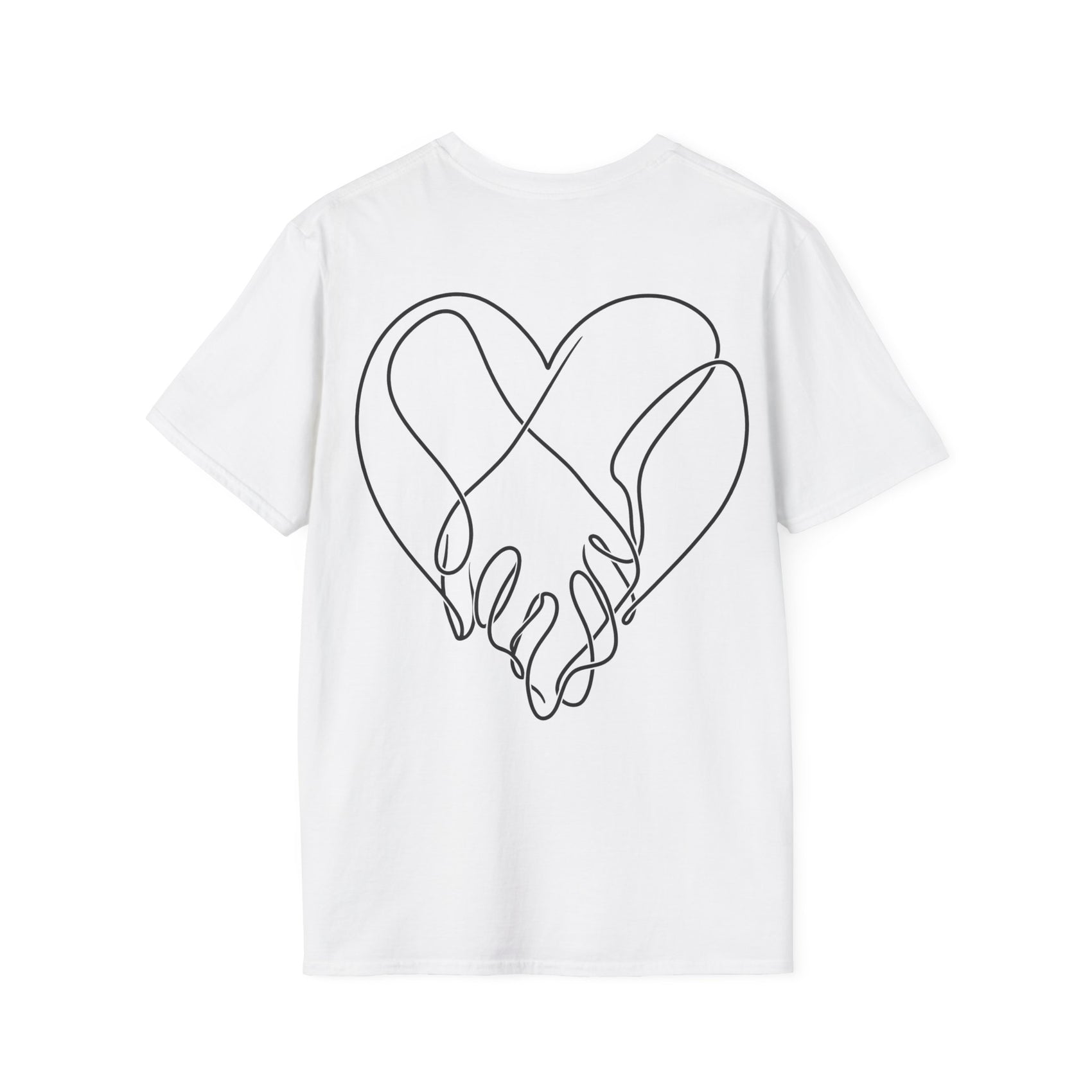 Heart of Hands Camiseta Blanca