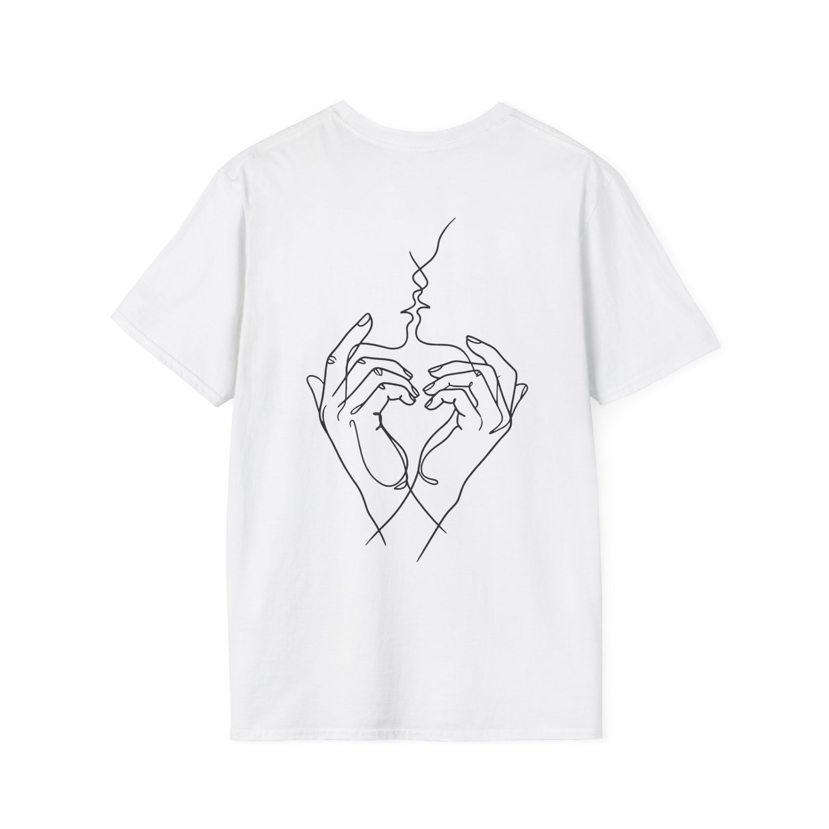 Kissing Hands Camiseta Blanca