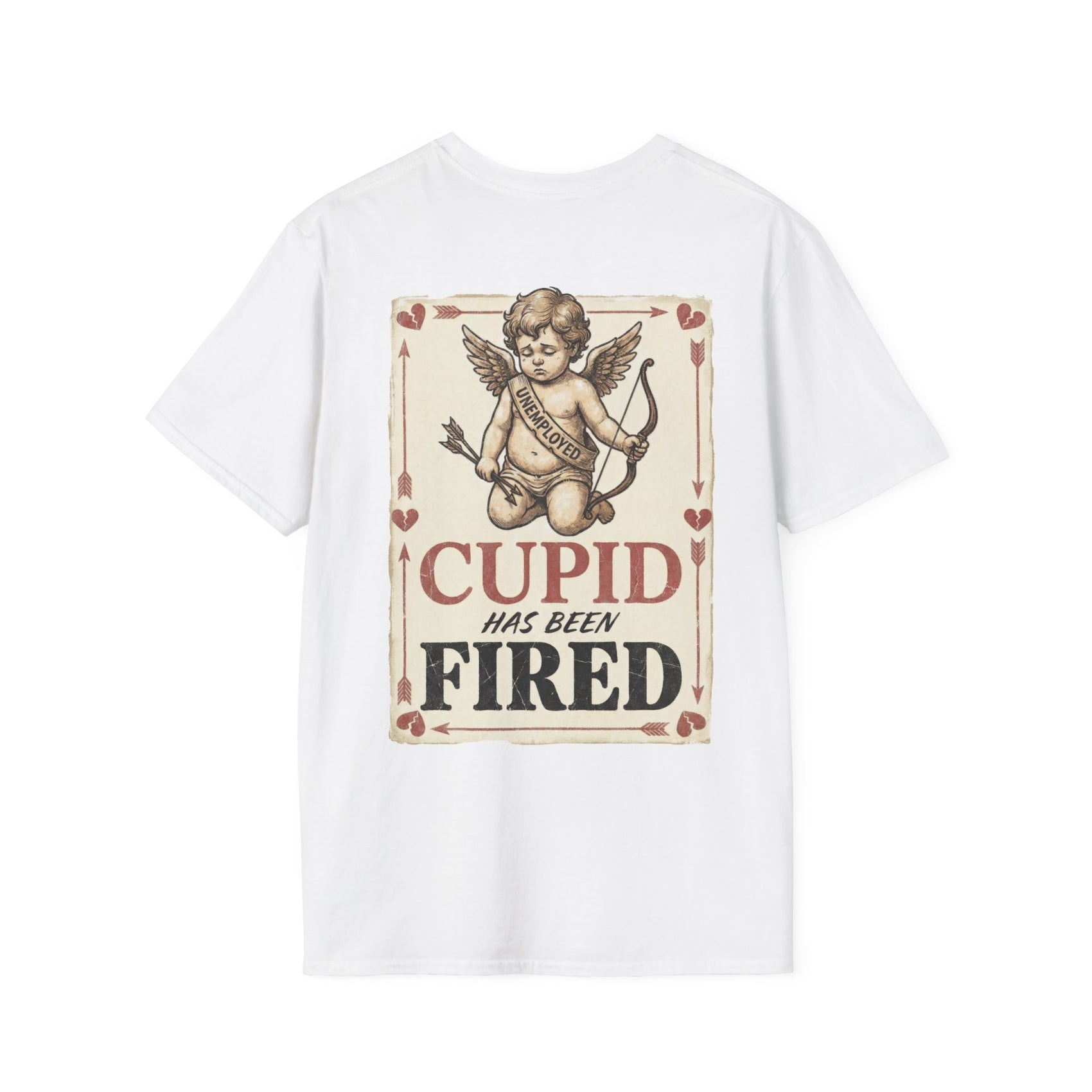 Cupid Has Been Fired Camiseta Blanca