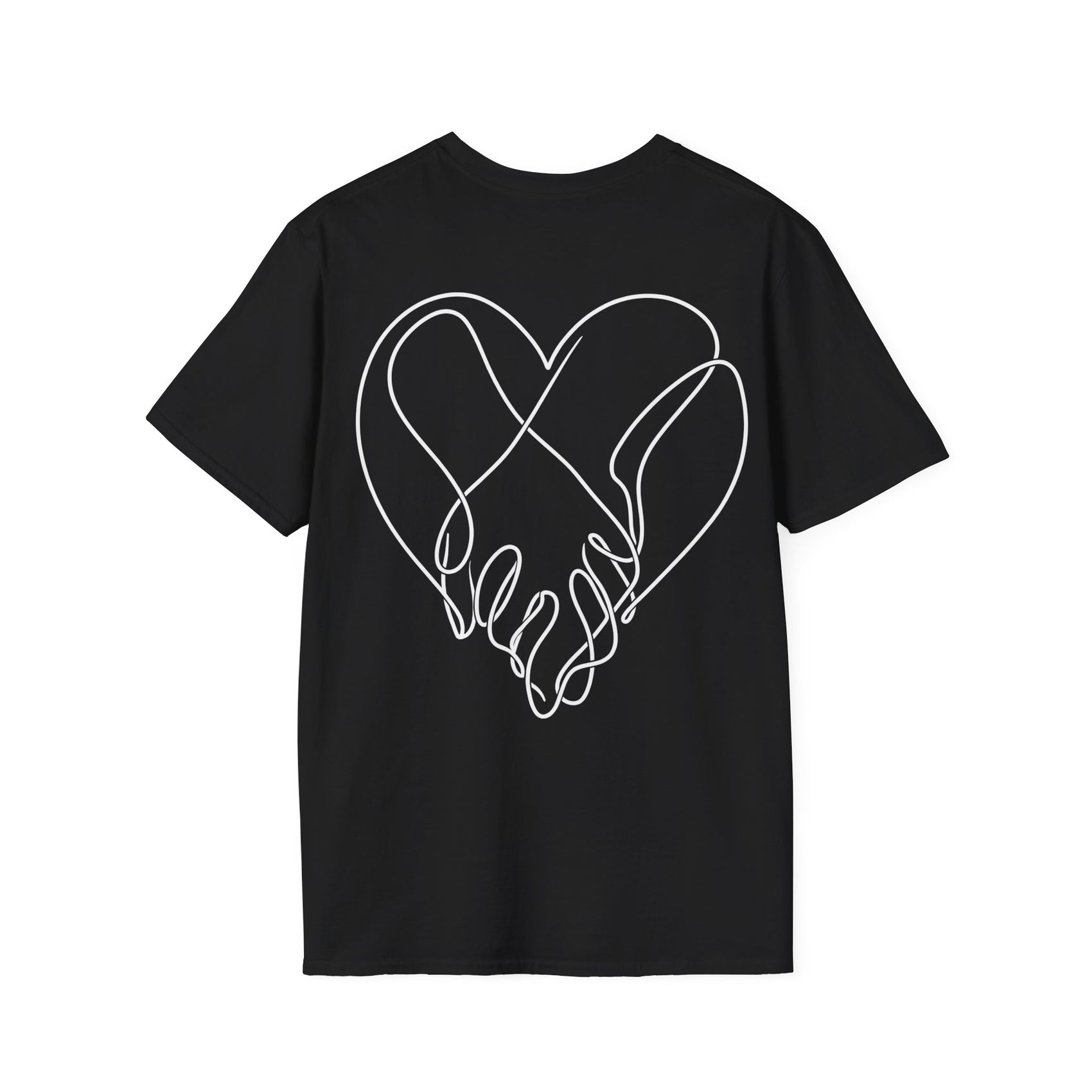 Heart of Hands Camiseta Negra