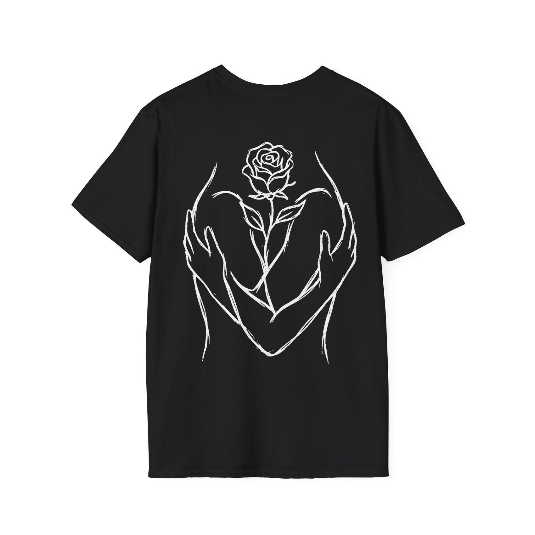 A Rose Between Us Camiseta Negra