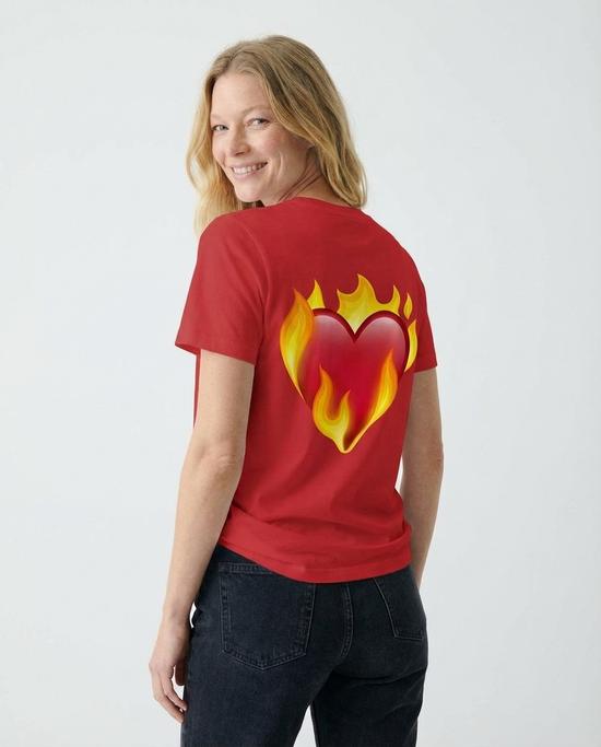 Heart on Fire Red T-Shirt, photo 6