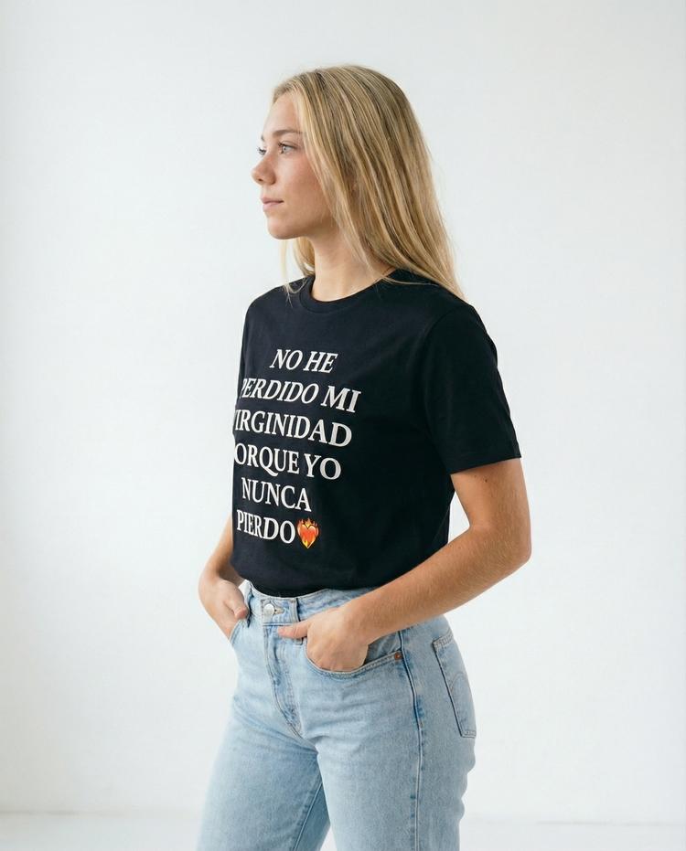 Yo Nunca Pierdo Camiseta Negra, foto 2