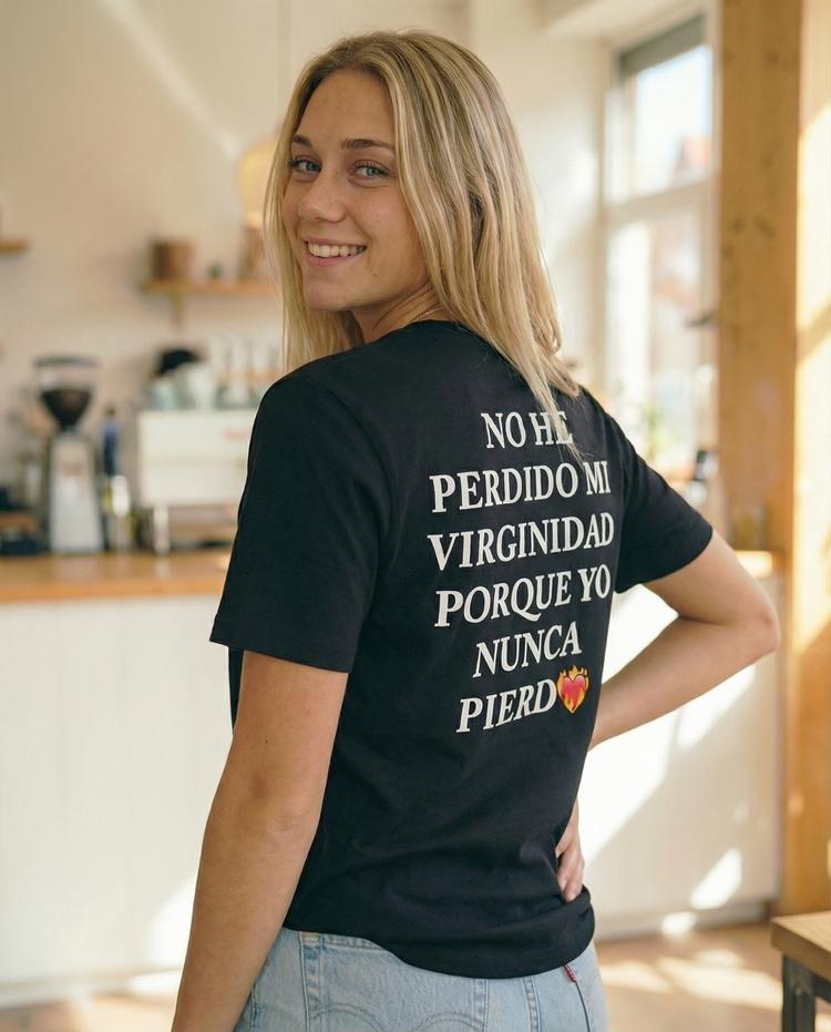 Yo Nunca Pierdo Camiseta Negra, foto 7