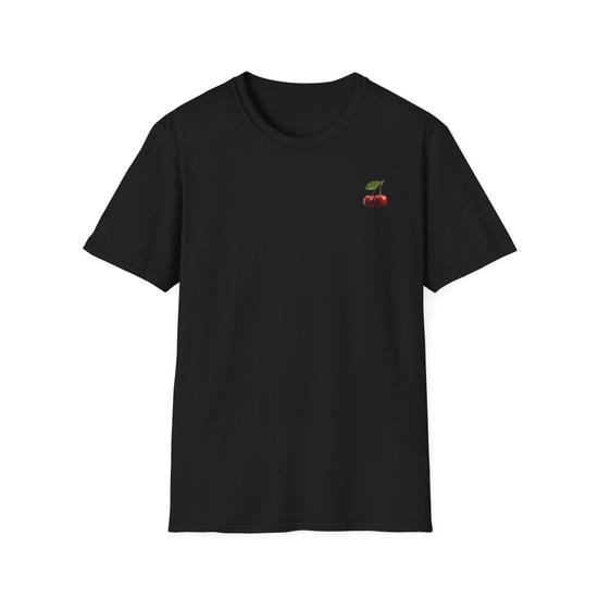 Cherries Black T-Shirt, photo 5