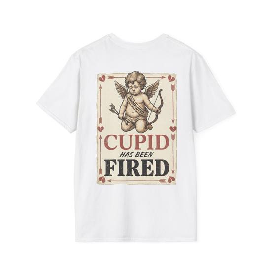 Cupid Has Been Fired Camiseta Blanca