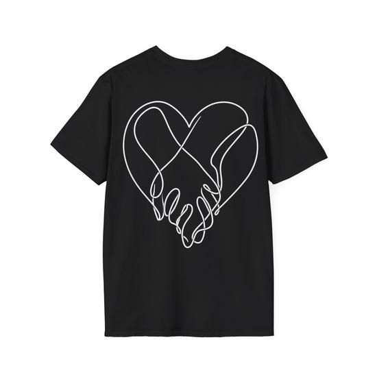 Heart of Hands Black T-Shirt