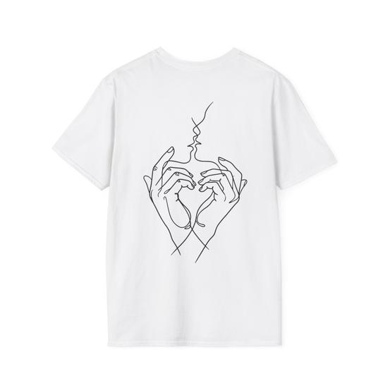 Kissing Hands White T-Shirt