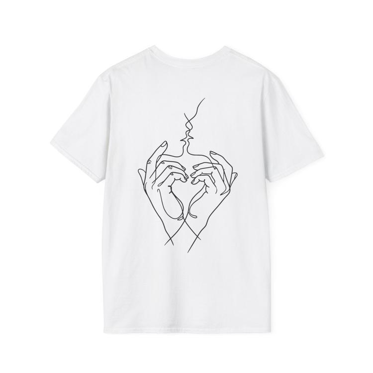 Kissing Hands White T-Shirt