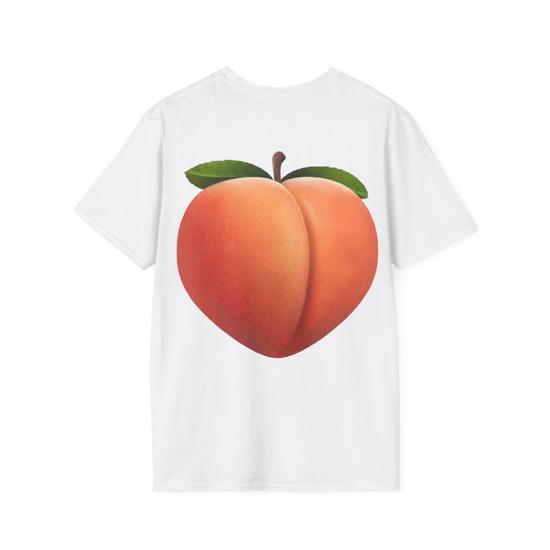 Peach Camiseta Blanca