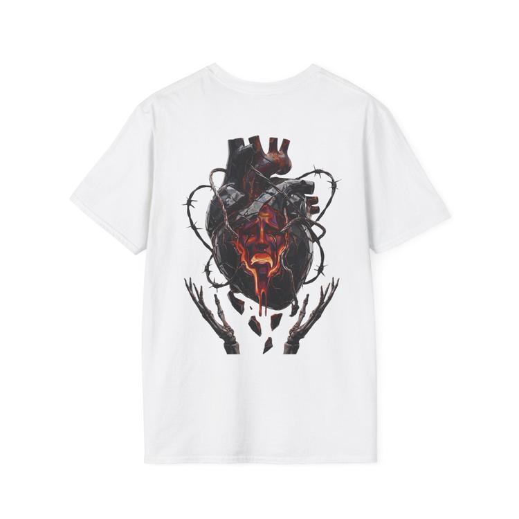 The Crying Heart White T-Shirt